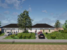 Új ikerház eladó Gyálon 2027.03 havi átadással