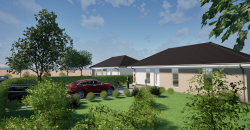 Gyálon eladó új ikerház nagy telekkel