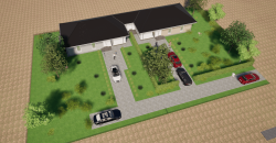 Gyálon eladó új ikerház nagy telekkel