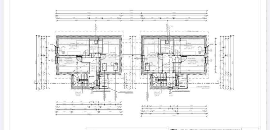 Üllőn eladó sorházi lakás új építésű