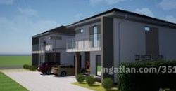 Vecsésen eladó most épülő ikerházi lakások