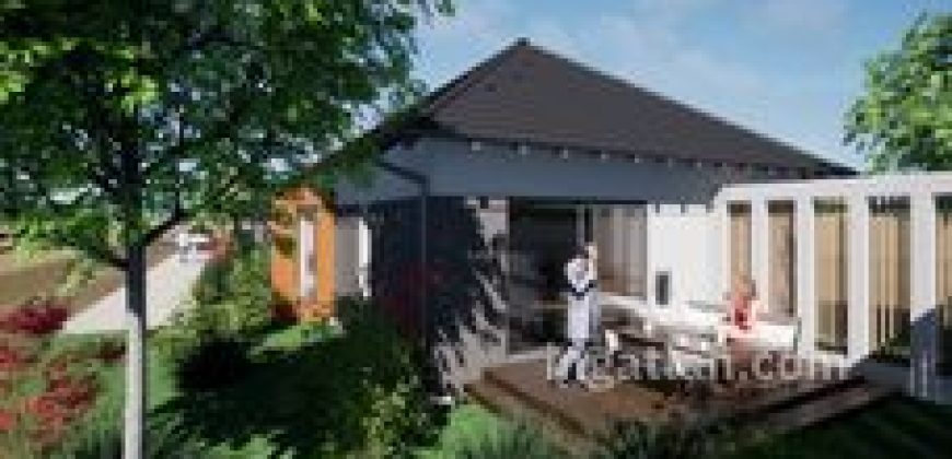 Inárcson eladó új építésű ikerház elülső fele