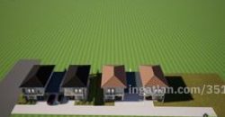 Vecsésen eladó most épülő ikerházi lakások