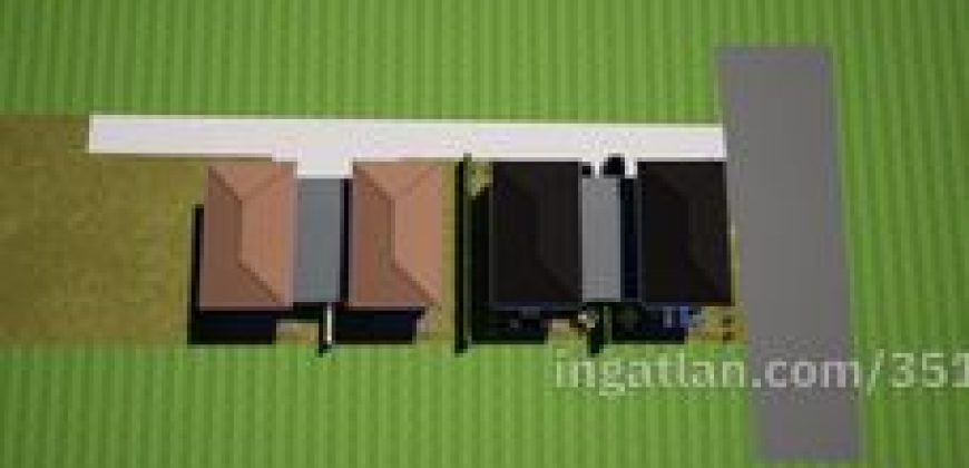 Vecsésen eladó most épülő ikerházi lakások