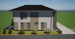 Vecsésen eladó most épülő ikerházi lakások