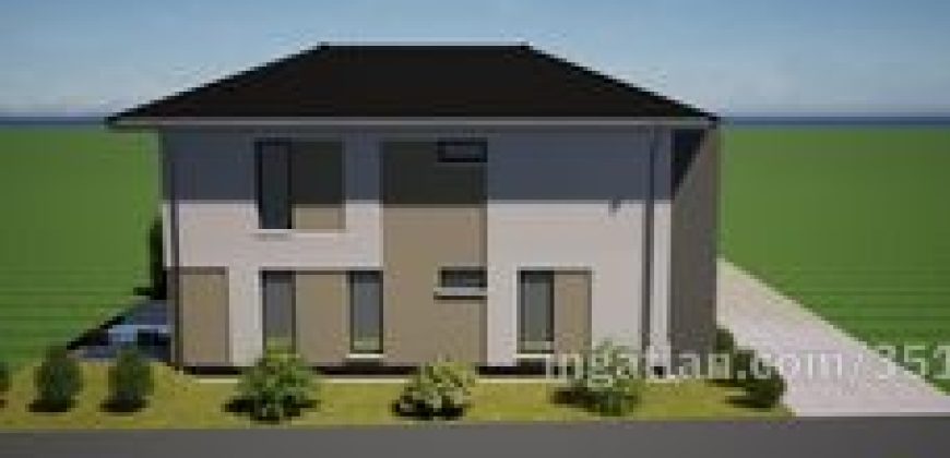 Vecsésen eladó most épülő ikerházi lakások