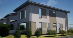 Vecsésen eladó most épülő ikerházi lakások