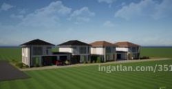 Vecsésen eladó most épülő ikerházi lakások