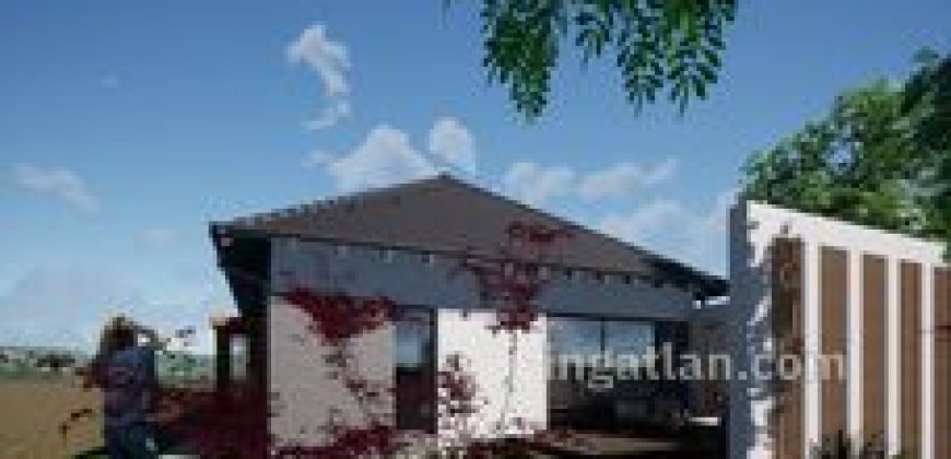 Inárcson eladó új építésű ikerház elülső fele