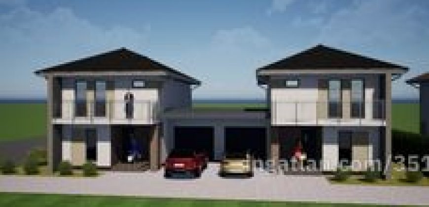 Vecsésen eladó most épülő ikerházi lakások